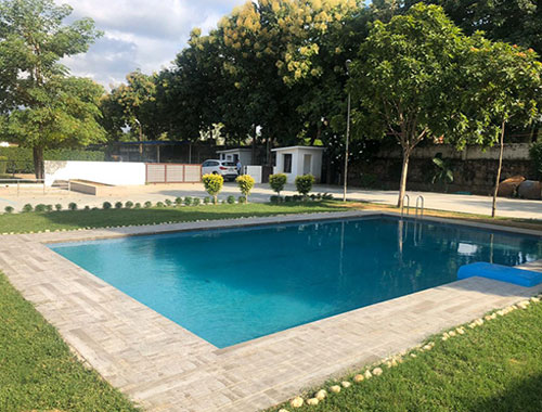 Farm House swimming Pool in Faridabad