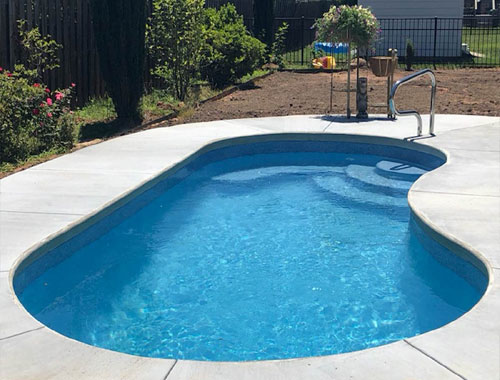 Kidney Shaped Swimming Pools Manufacturer in Faridabad