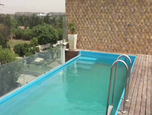 Rooftop Swimming Pool Manufacturer in Faridabad